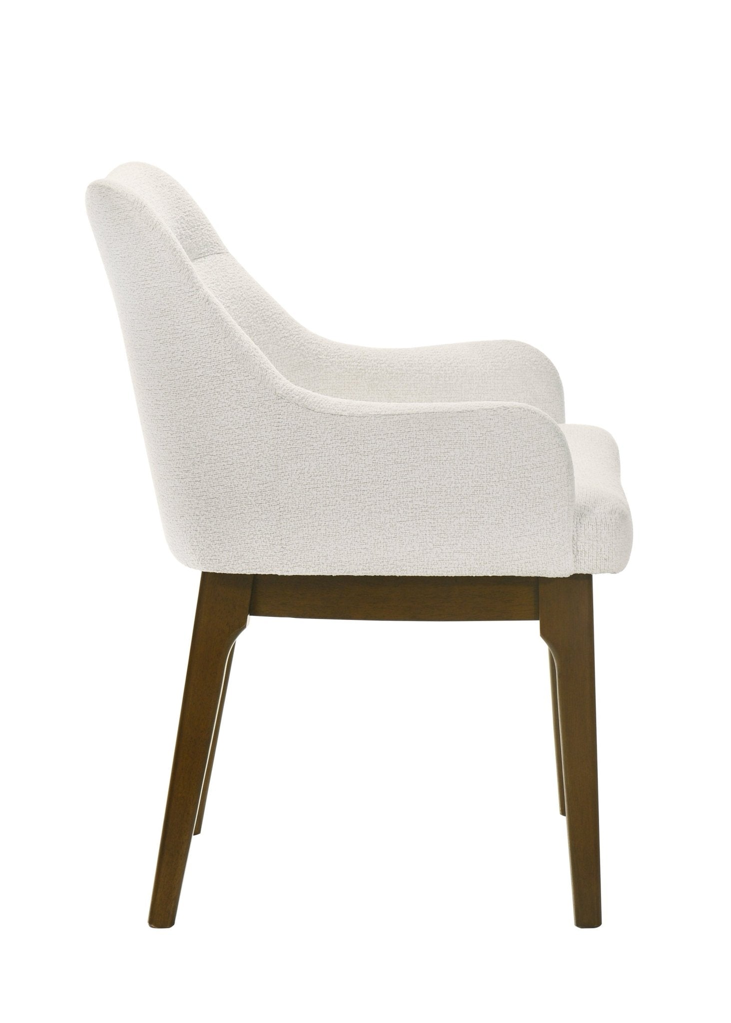 Kasha Chenille & Vintage Oak Side Chair (Set of 2) - 1st Choice Furniture Direct