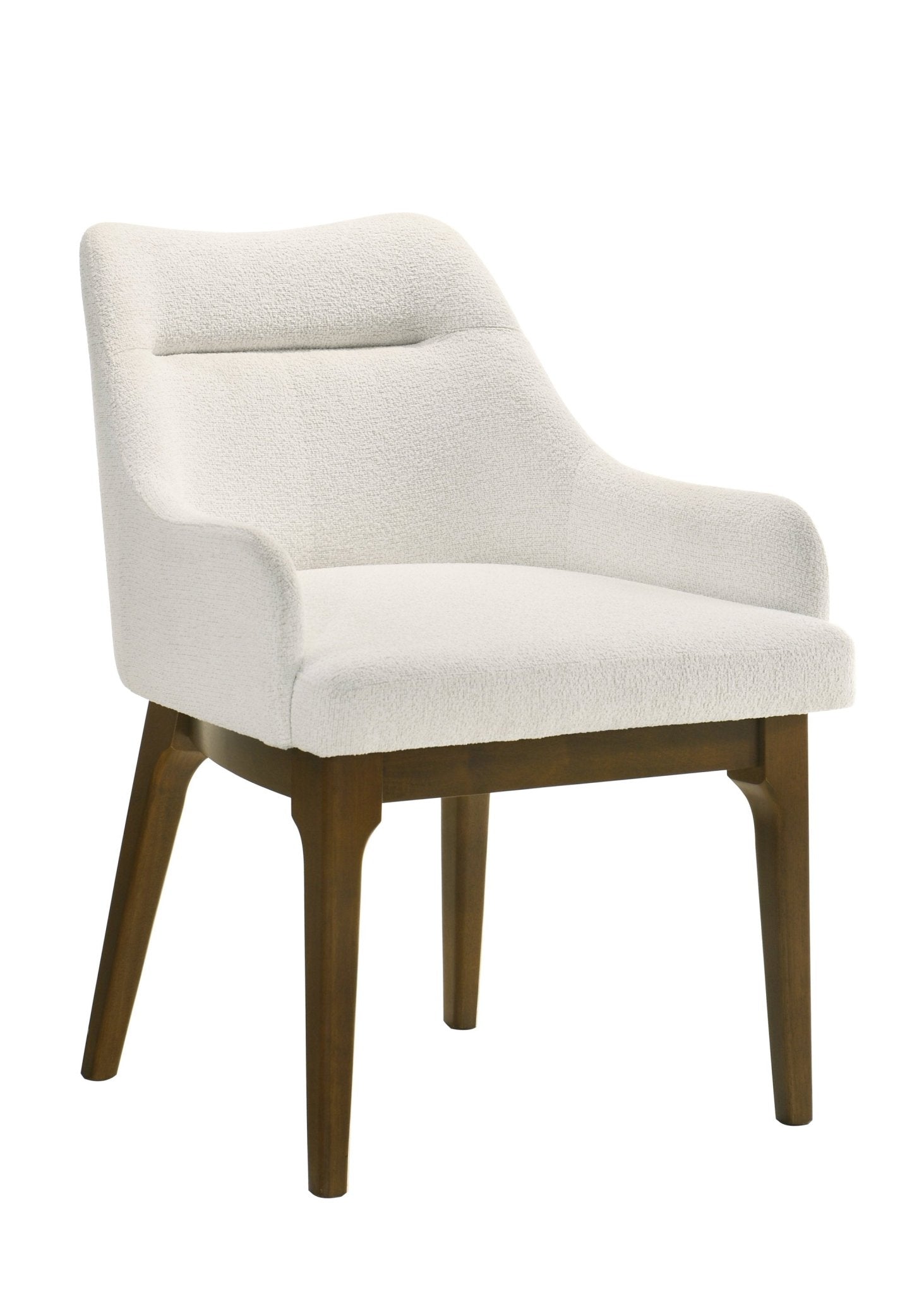 Kasha Chenille & Vintage Oak Side Chair (Set of 2) - 1st Choice Furniture Direct