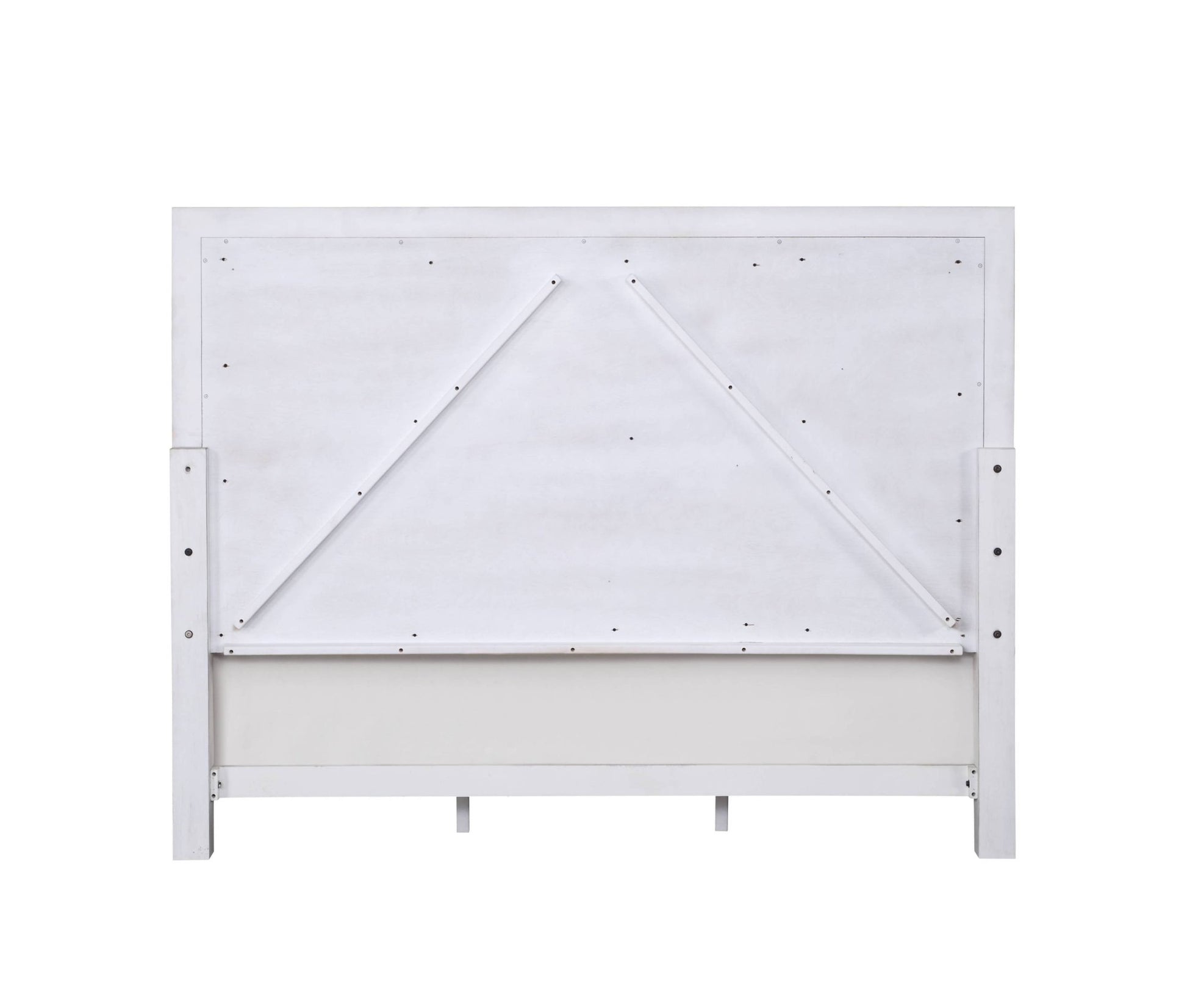 Katia Light Gray Linen, Rustic Gray & Weathered White Finish E. King Bed - 1st Choice Furniture Direct