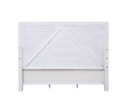 Katia Light Gray Linen, Rustic Gray & Weathered White Finish E. King Bed - 1st Choice Furniture Direct