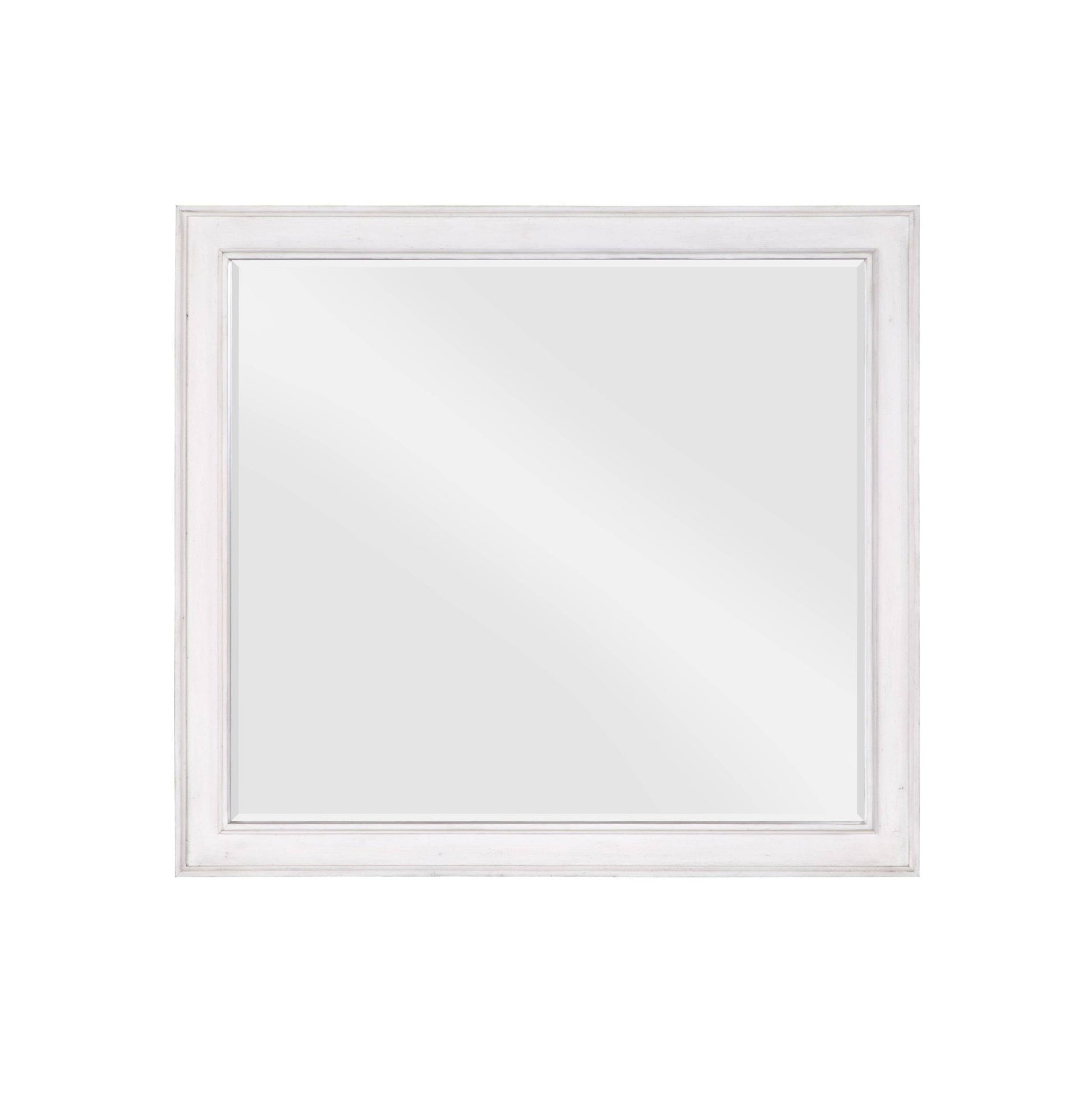 Katia Weathered White Finish Mirror - 1st Choice Furniture Direct