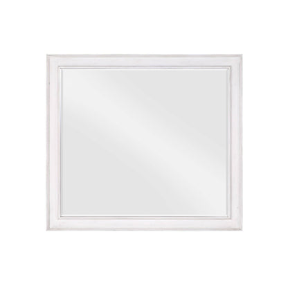 Katia Weathered White Finish Mirror - 1st Choice Furniture Direct