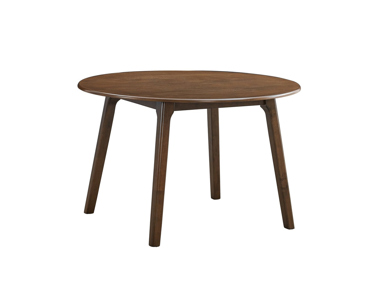 Keiki Walnut Finish Round Dining Table - 1st Choice Furniture Direct