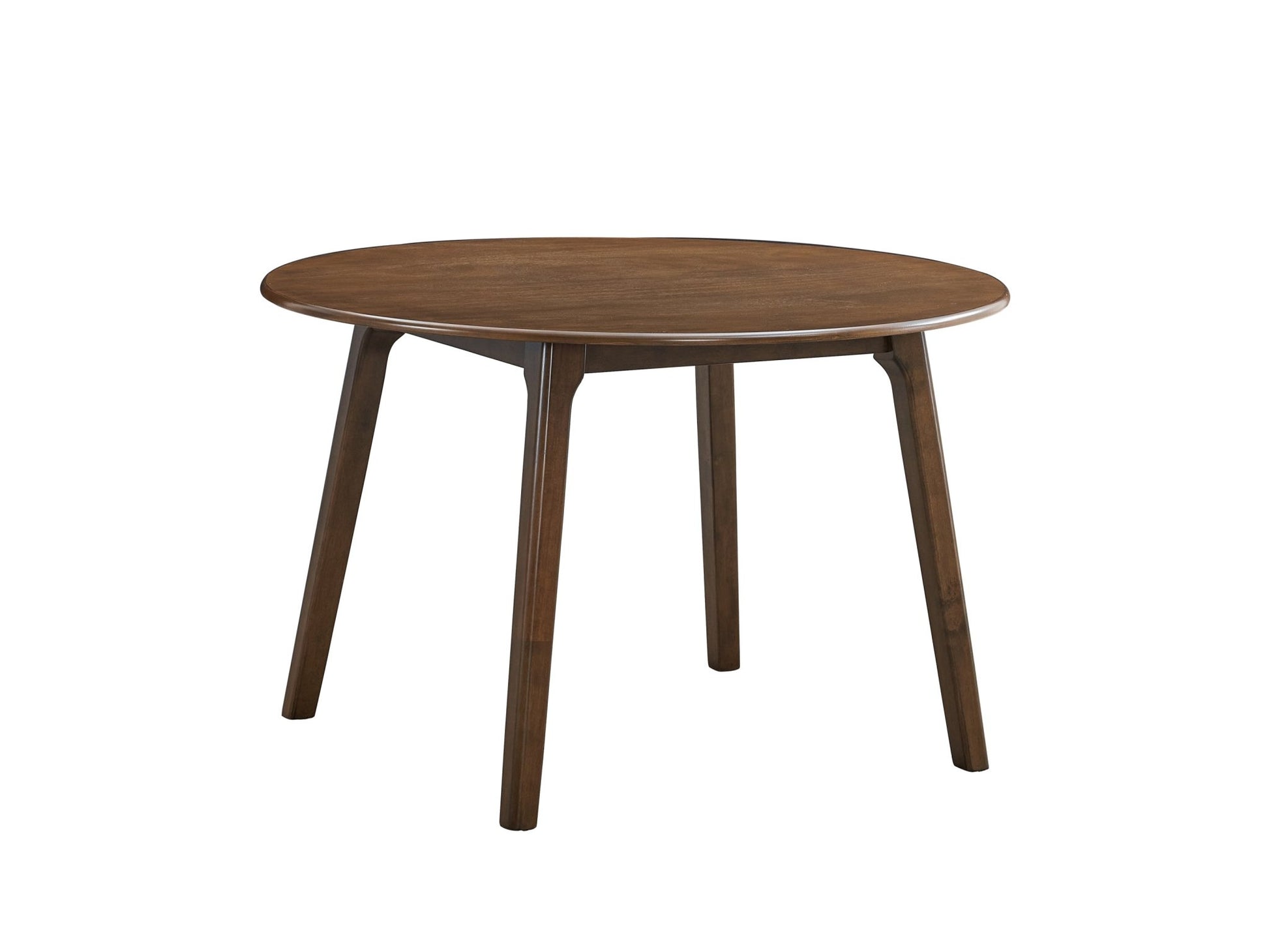 Keiki Walnut Finish Round Dining Table - 1st Choice Furniture Direct
