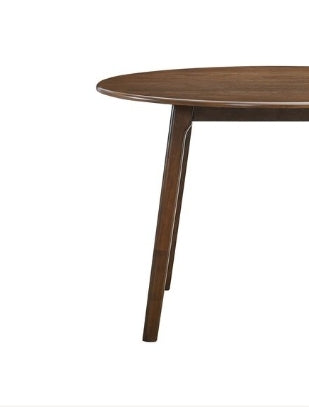 Keiki Walnut Finish Round Dining Table - 1st Choice Furniture Direct