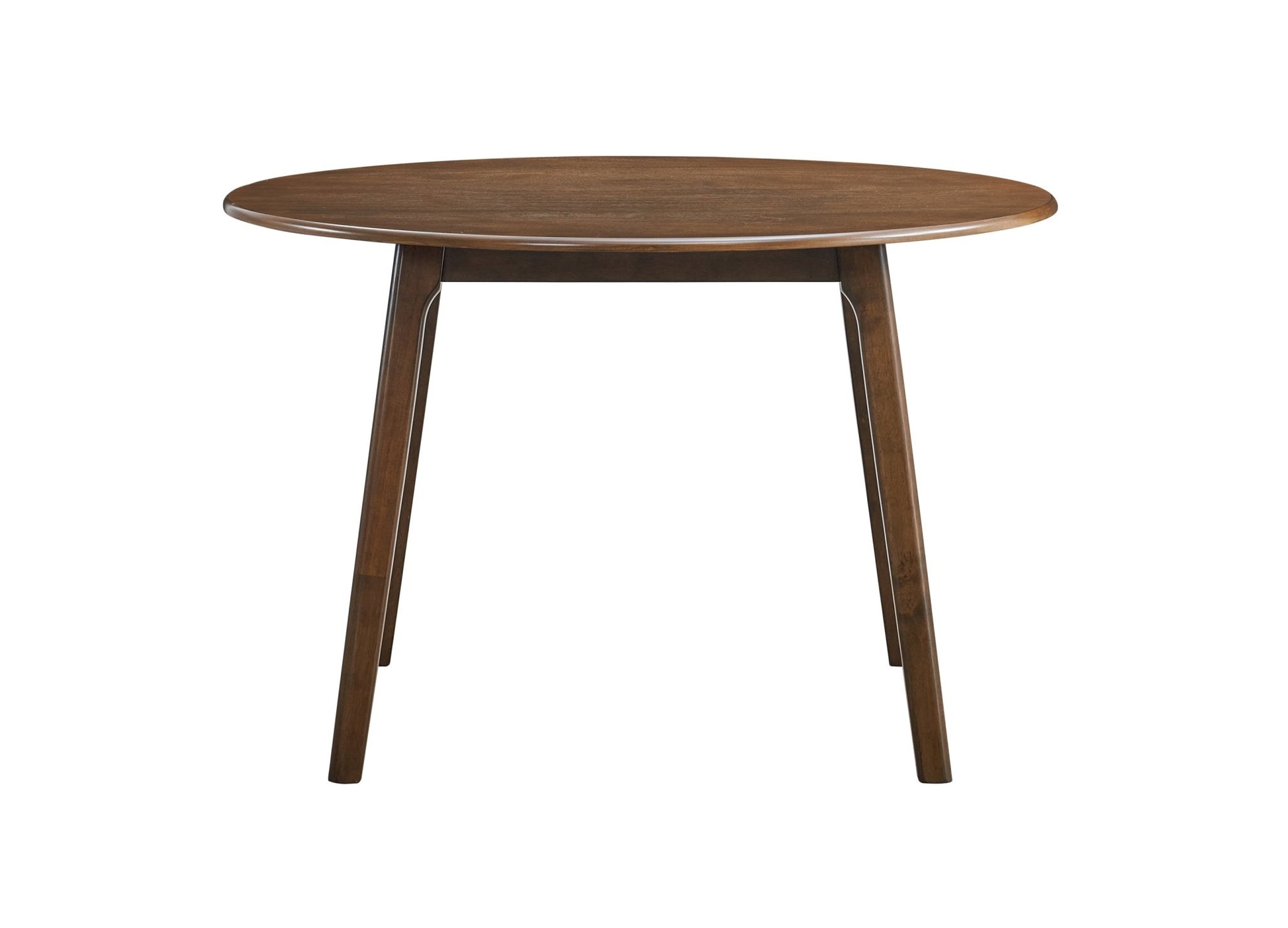 Keiki Walnut Finish Round Dining Table - 1st Choice Furniture Direct