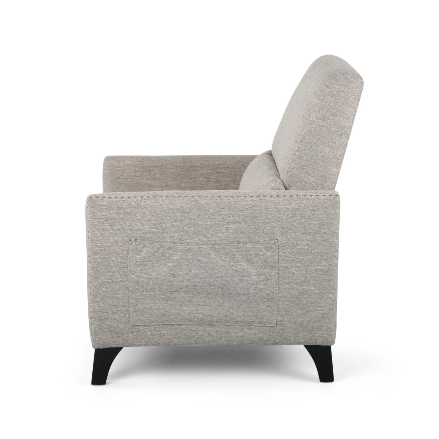 Kiersten Contemporary Fabric Pushback Recliner - 1st Choice Furniture Direct