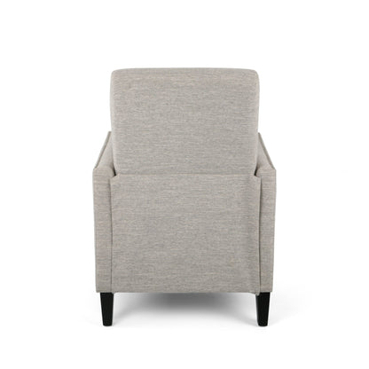 Kiersten Contemporary Fabric Pushback Recliner - 1st Choice Furniture Direct