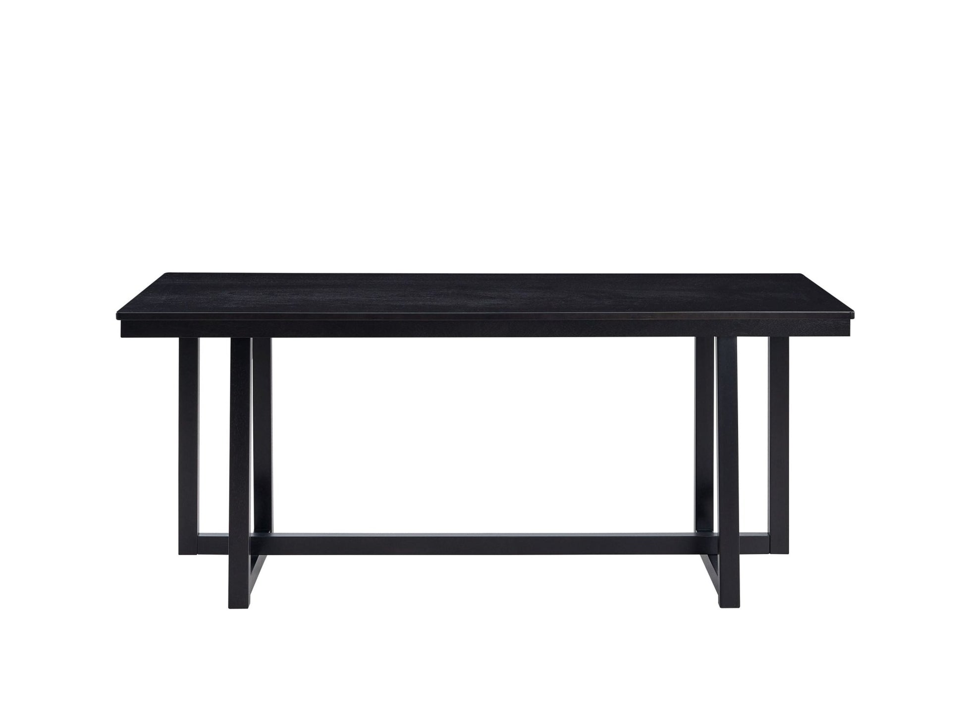 Kini Black Finish 7PCs Dining Room Set - 1st Choice Furniture Direct
