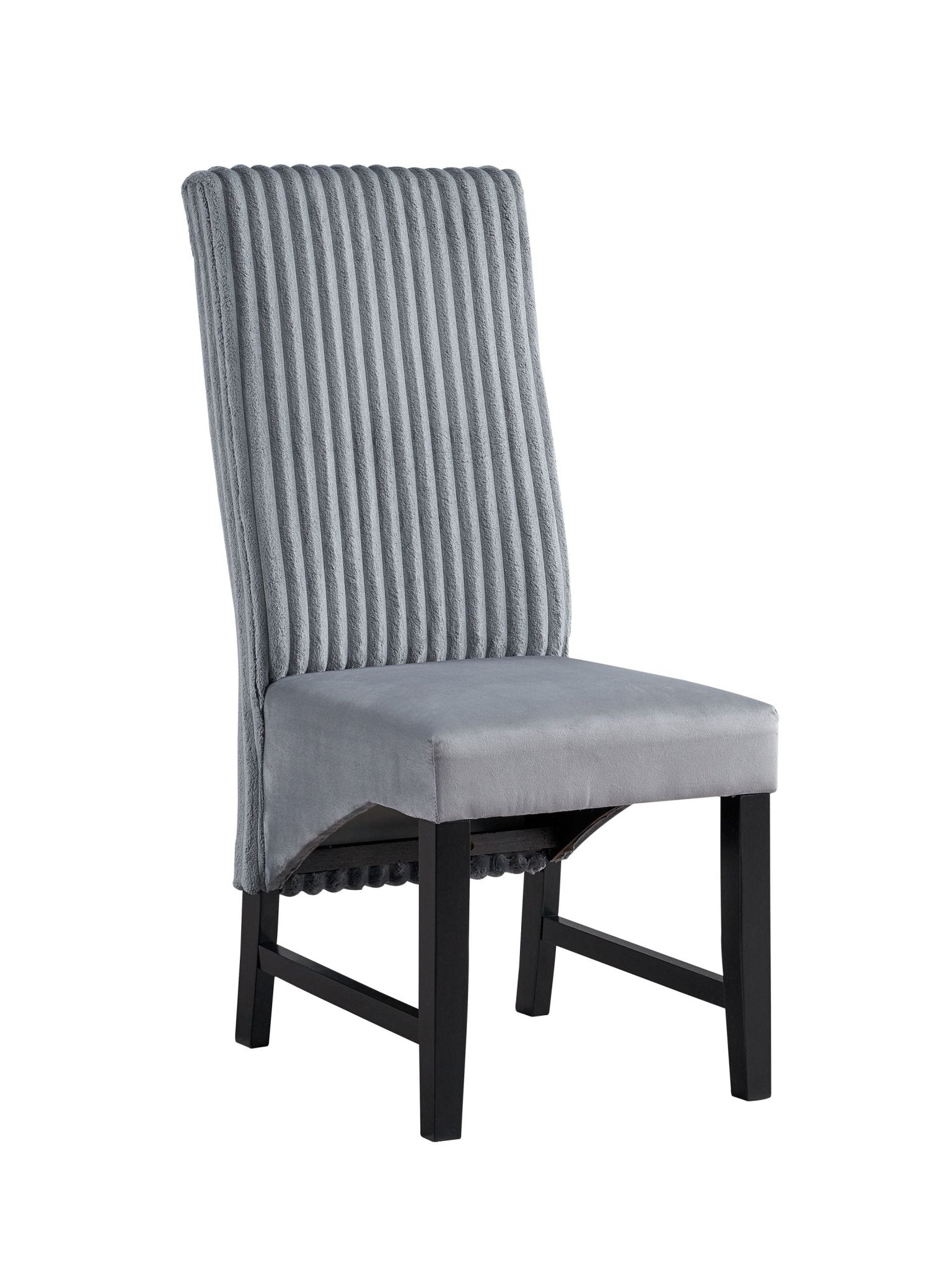 Kini Black Finish 7PCs Dining Room Set - 1st Choice Furniture Direct