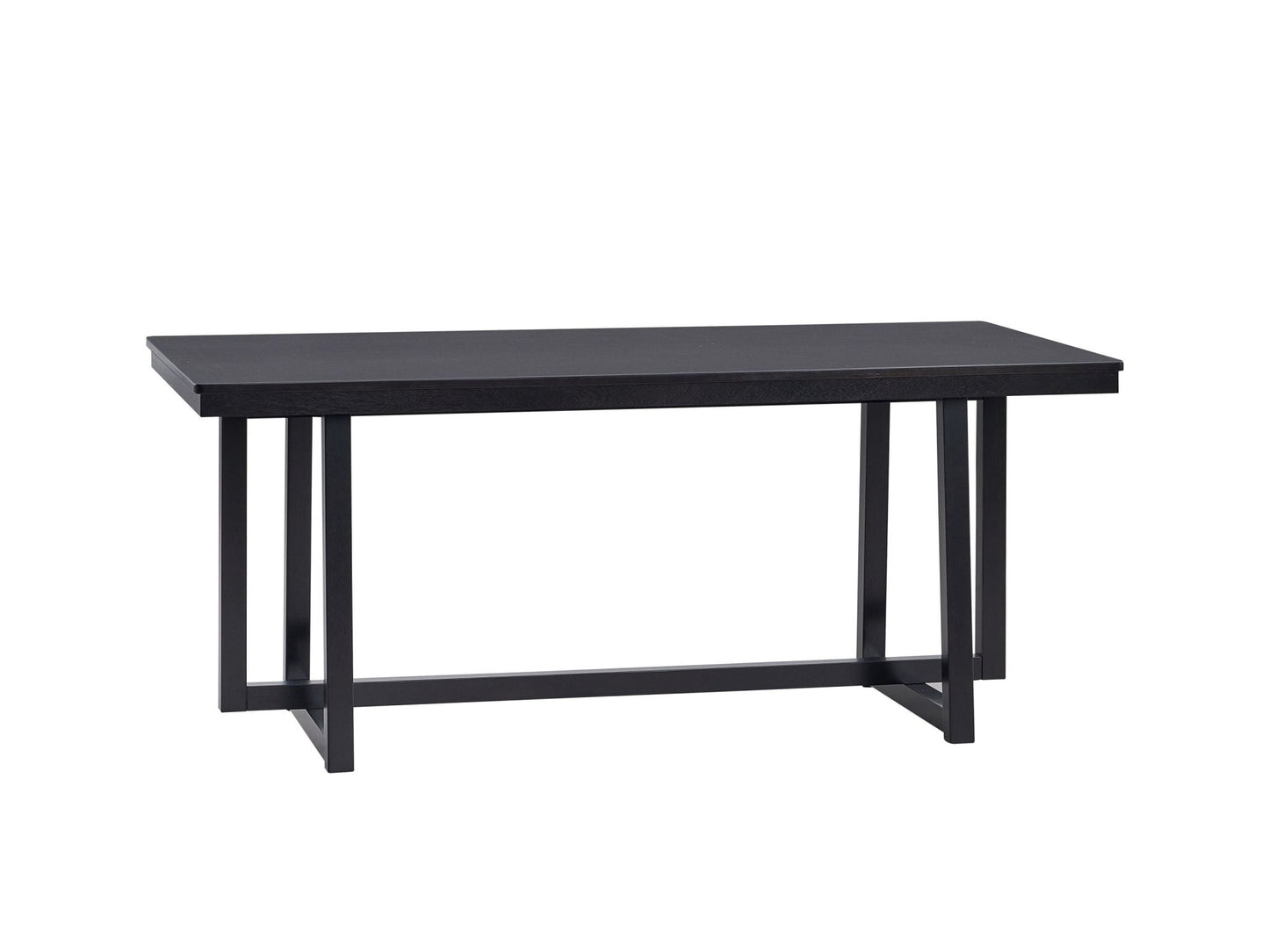 Kini Black Finish Dining Table - 1st Choice Furniture Direct