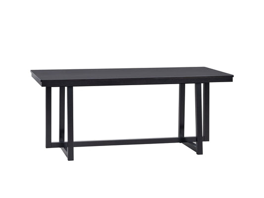 Kini Black Finish Dining Table - 1st Choice Furniture Direct