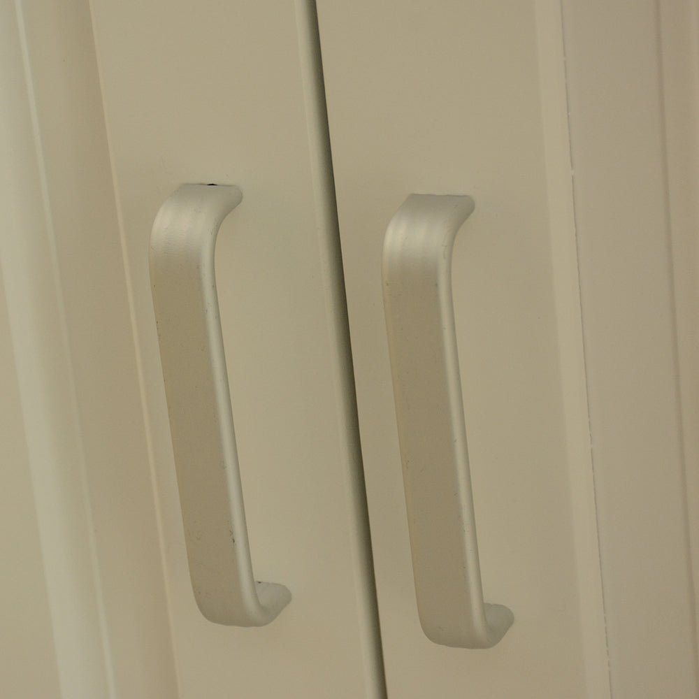 Kitchen Island & Kitchen Cart, Mobile Kitchen Island, Rubber Wood Top, Big & Adjustable Shelf Inside Cabinet for Different Utensils, Luxury Design Fits Party at Different Site. - 1st Choice Furniture Direct