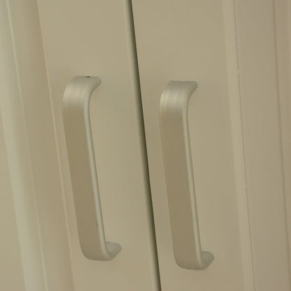 Kitchen Island & Kitchen Cart, Mobile Kitchen Island, Rubber Wood Top, Big & Adjustable Shelf Inside Cabinet for Different Utensils, Luxury Design Fits Party at Different Site. - 1st Choice Furniture Direct