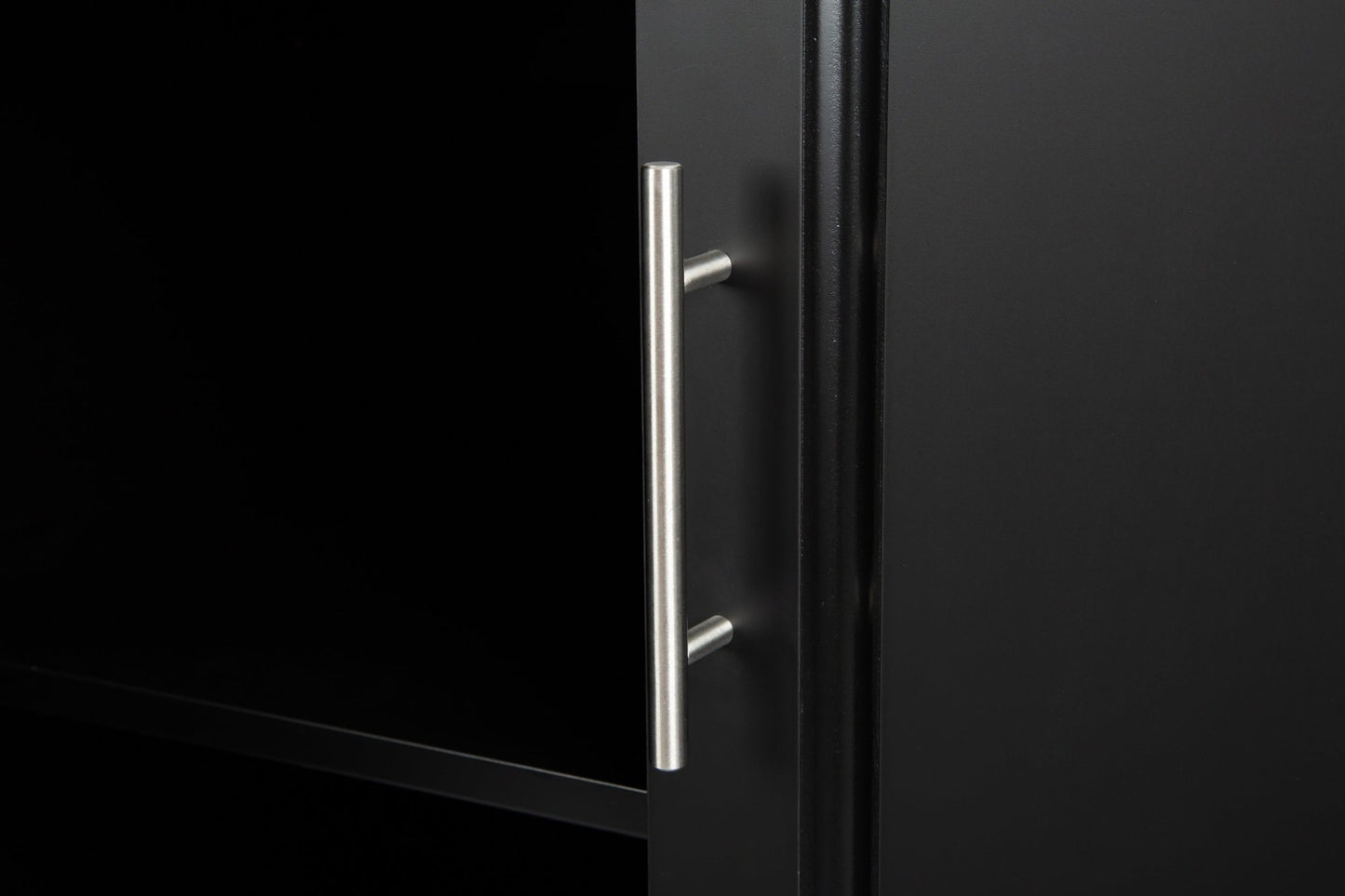 Kitchen Island & Kitchen Cart, Mobile Kitehcn Island with Extensible Rubber Wood Table Top,adjustable Shelf Inside Cabinet for Different Utensils, 3 Big Drawers, with Spice Rack, Towel Rack, Black - Bee - 1st Choice Furniture Direct