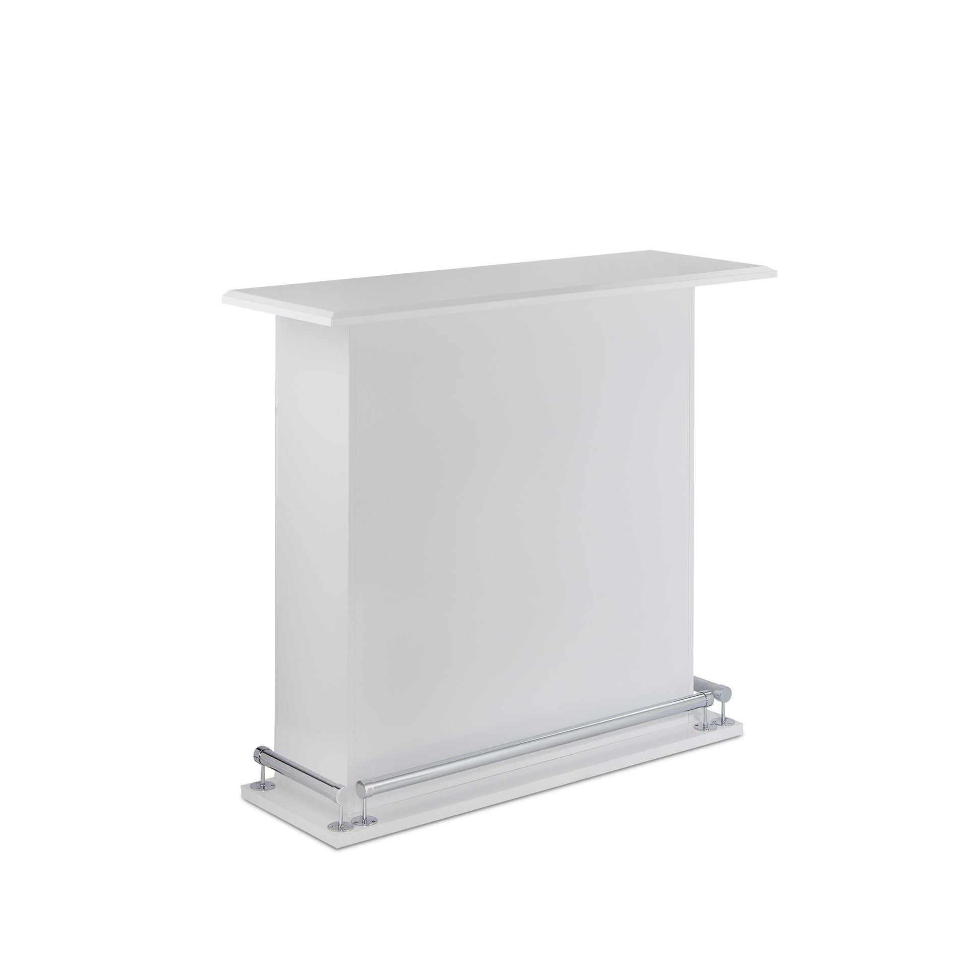 Kite White High Gloss Finish Bar Table - 1st Choice Furniture Direct