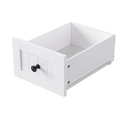K&K 53inch Large Kitchen Island with Drop Leaf, Power Outlet, Door Internal Storage Rack, Rolling Kitchen Cart on 5 Wheels with 5 Open Side Racks for Kitchen, Dining Room,White(Not include bar stools) - 1st Choice Furniture Direct