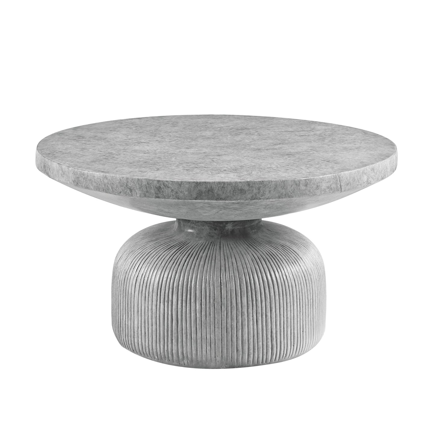 Laddie Weathered Gray Finish Coffee Table - 1st Choice Furniture Direct