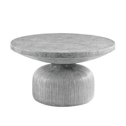 Laddie Weathered Gray Finish Coffee Table - 1st Choice Furniture Direct