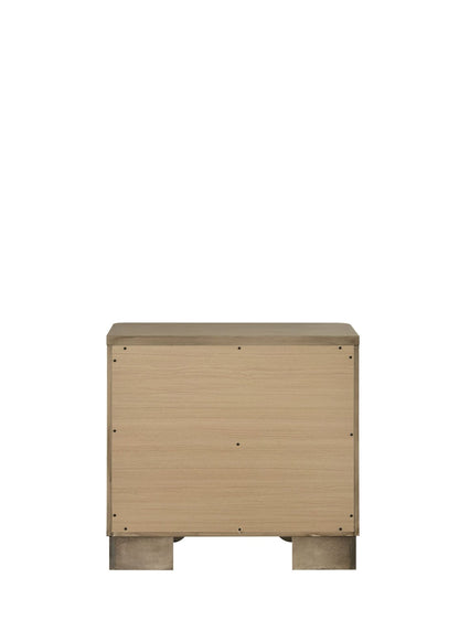 Lakkari Antique Oak Nightstand - 1st Choice Furniture Direct