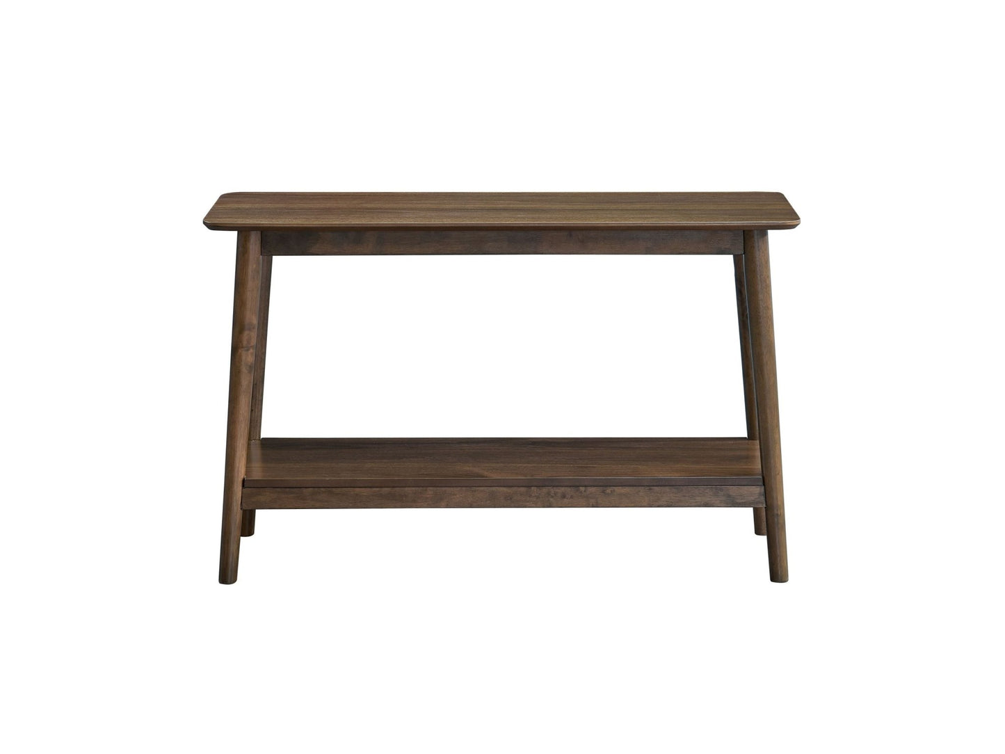 Lamonte Walnut Sofa Table w/Shelf - 1st Choice Furniture Direct