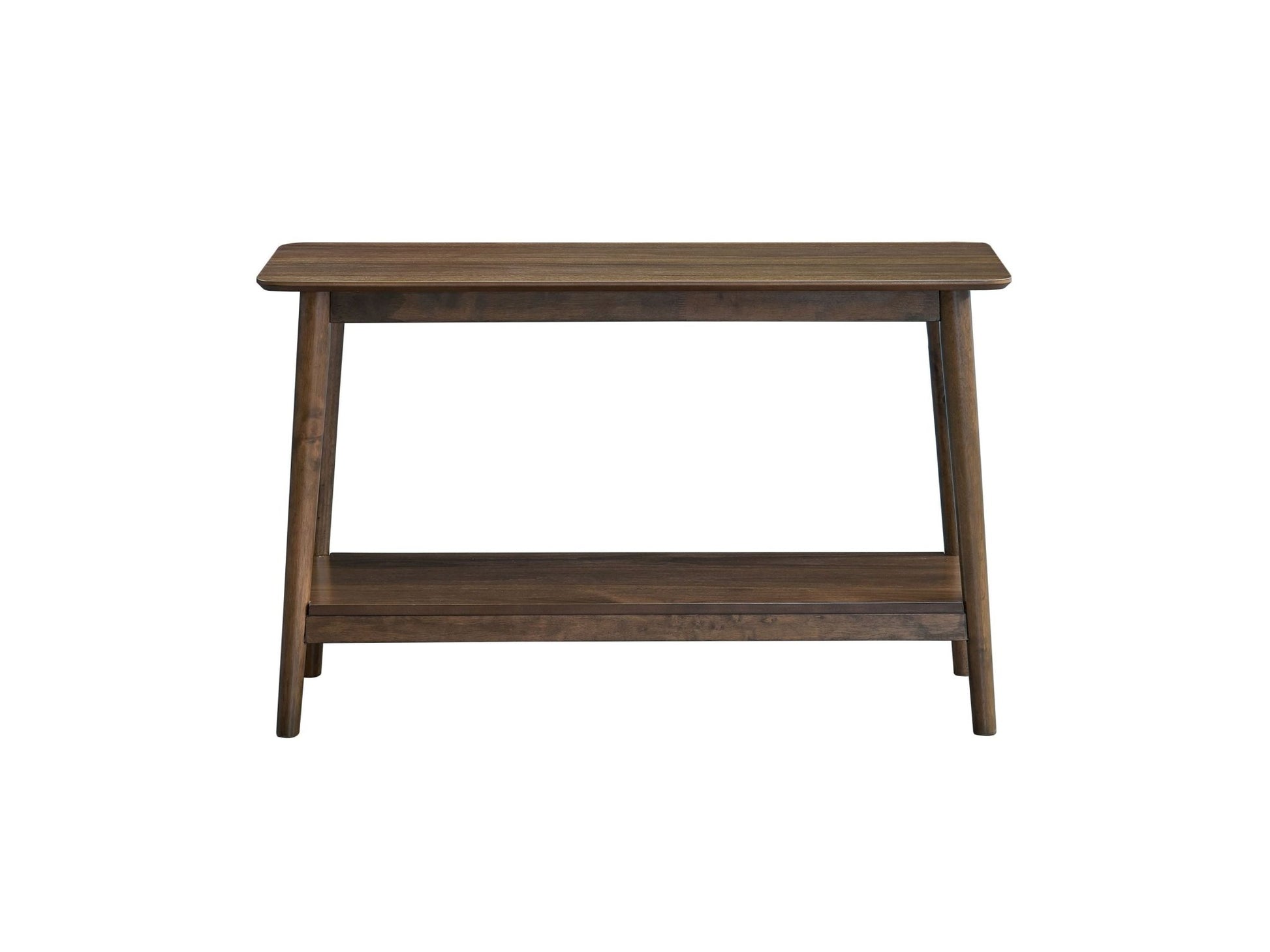 Lamonte Walnut Sofa Table w/Shelf - 1st Choice Furniture Direct