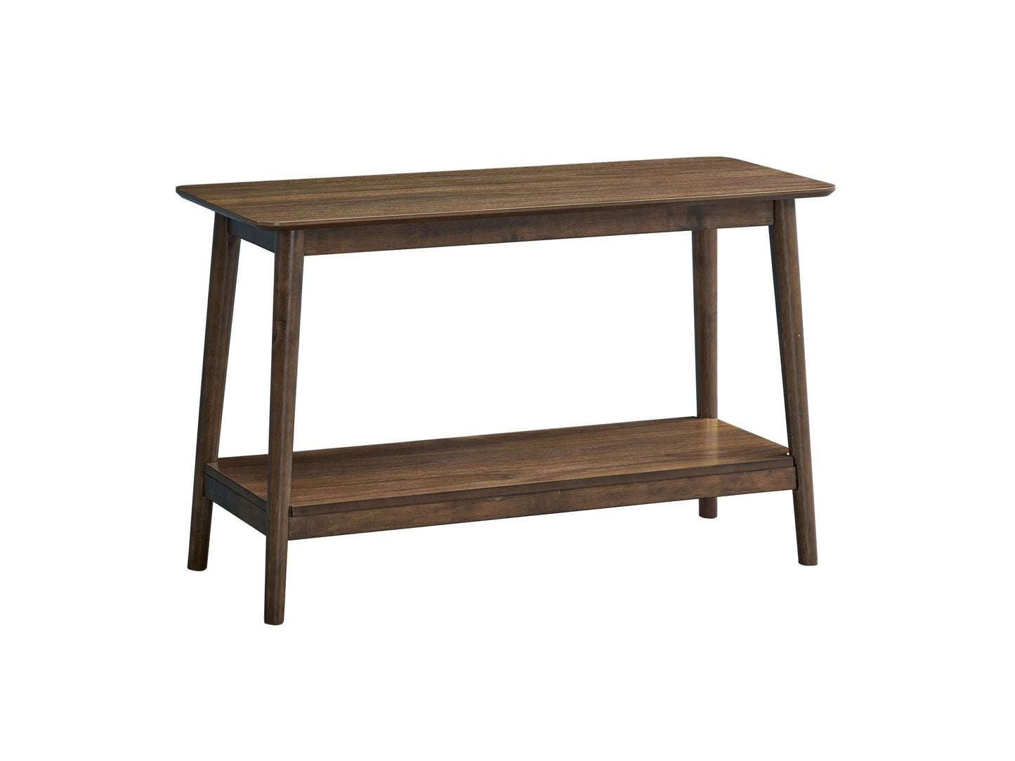 Lamonte Walnut Sofa Table w/Shelf - 1st Choice Furniture Direct