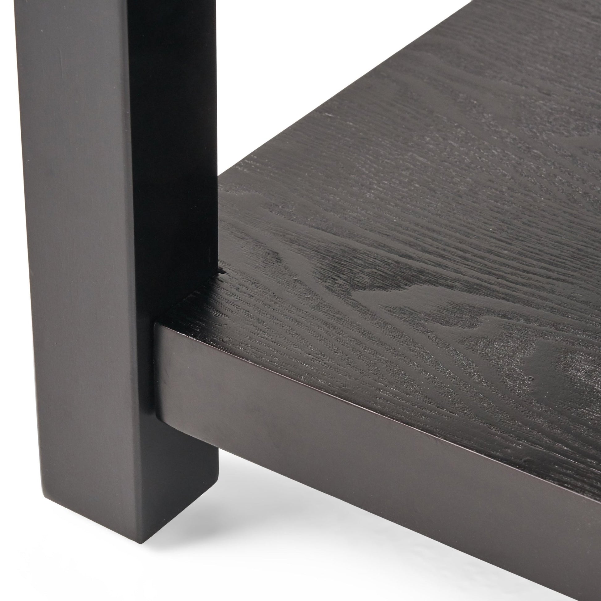 Large Square Ottoman Bench, faux leather Coffee Table Ottoman with rack & Solid Wood Legs, Oversized Ottoman for Living Room - 1st Choice Furniture Direct