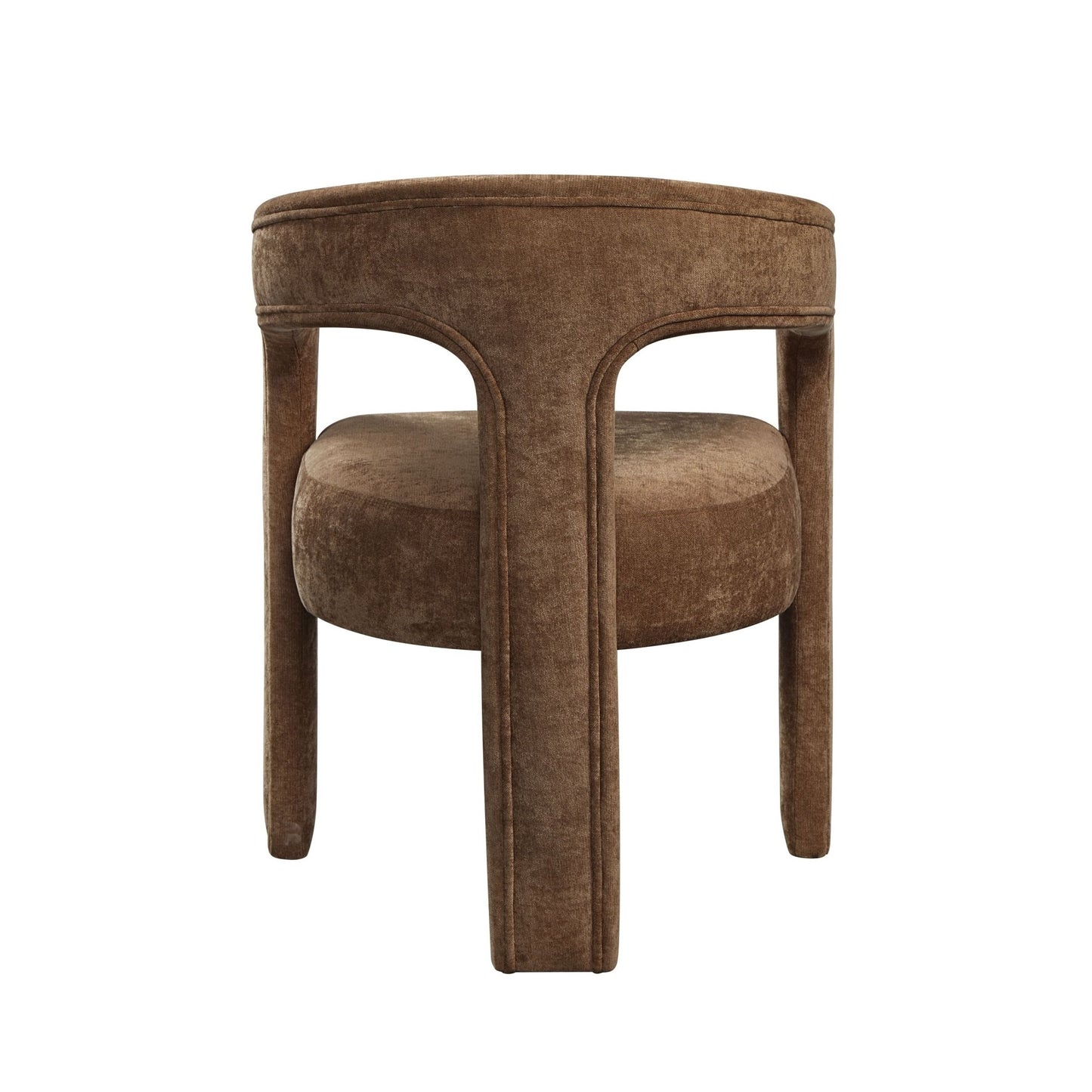 Leonardo Brown Linen Arm Chair (Set of 2) - 1st Choice Furniture Direct