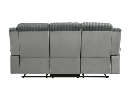 Lesley Gray Corduroy & Velvet Motion Sofa - 1st Choice Furniture Direct