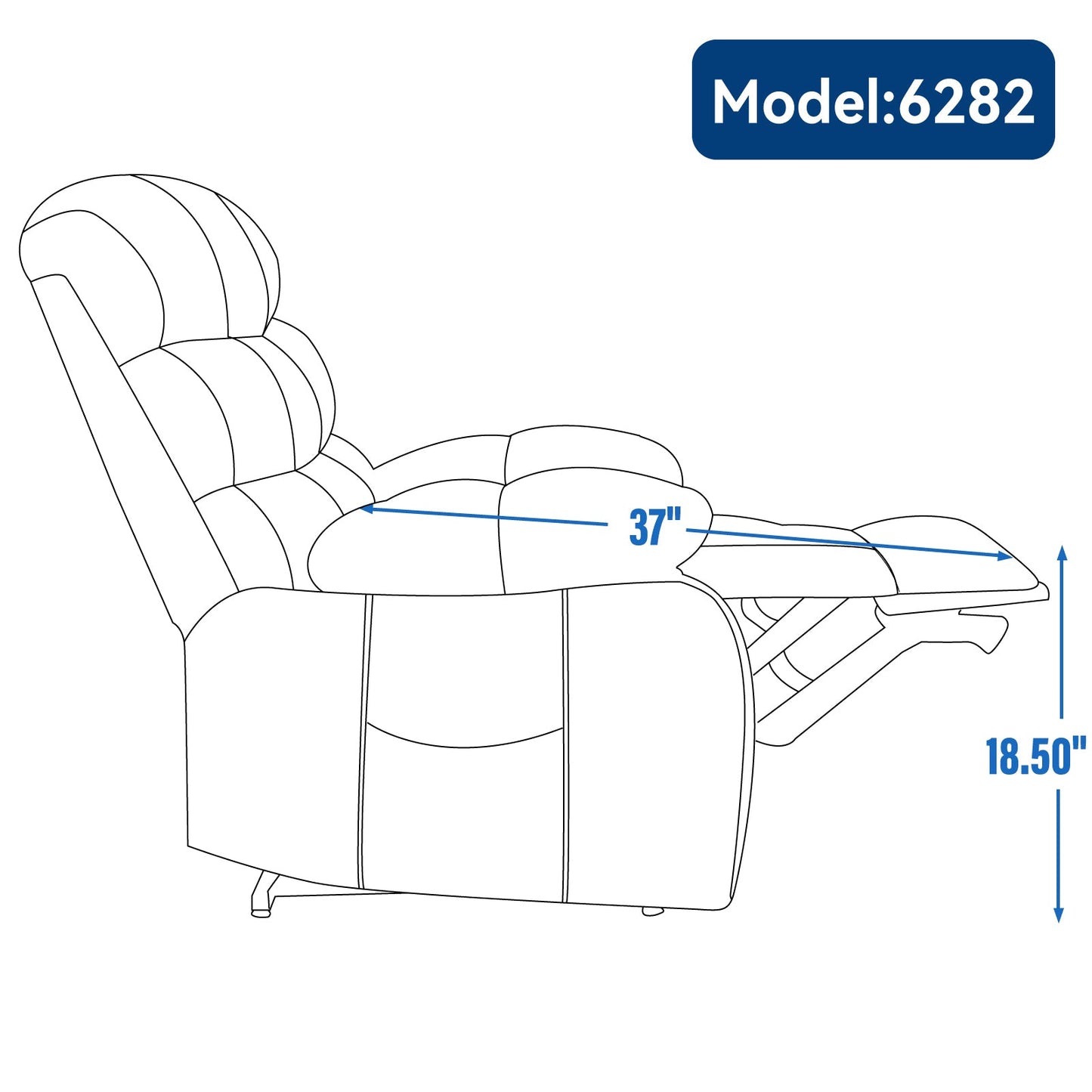 Lift Recliner Chair Heat Massage Dual Motor Infinite Position Up to 350 LBS Large Electric Power Lift Recliners with Power - Remote, Medium - firm and Heavy duty, Beige - 1st Choice Furniture Direct