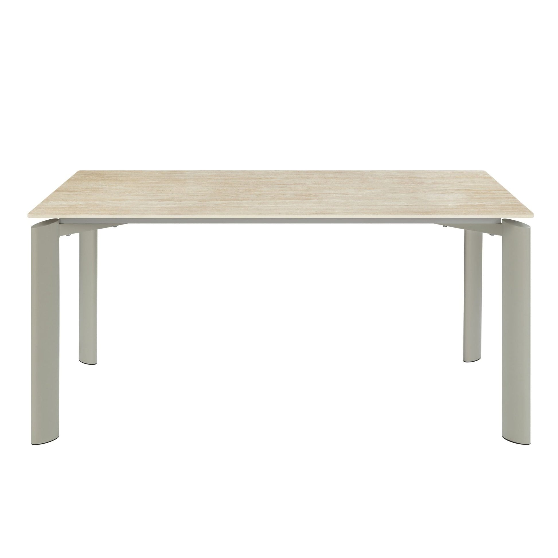 Light Gray Ceramic Top Dining Table - 1st Choice Furniture Direct