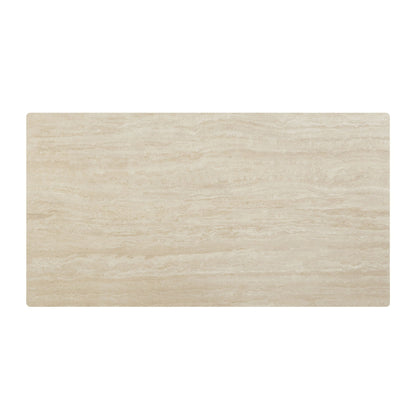 Light Gray Ceramic Top Dining Table - 1st Choice Furniture Direct