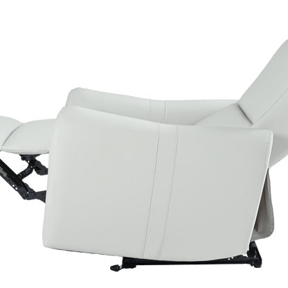 Light Gray Power Wall Hugger Recliner with USB Charging - 1st Choice Furniture Direct