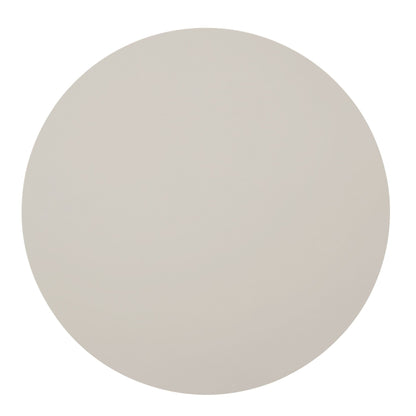 Light Gray Round Coffee Table with Thick MDF Top - 1st Choice Furniture Direct