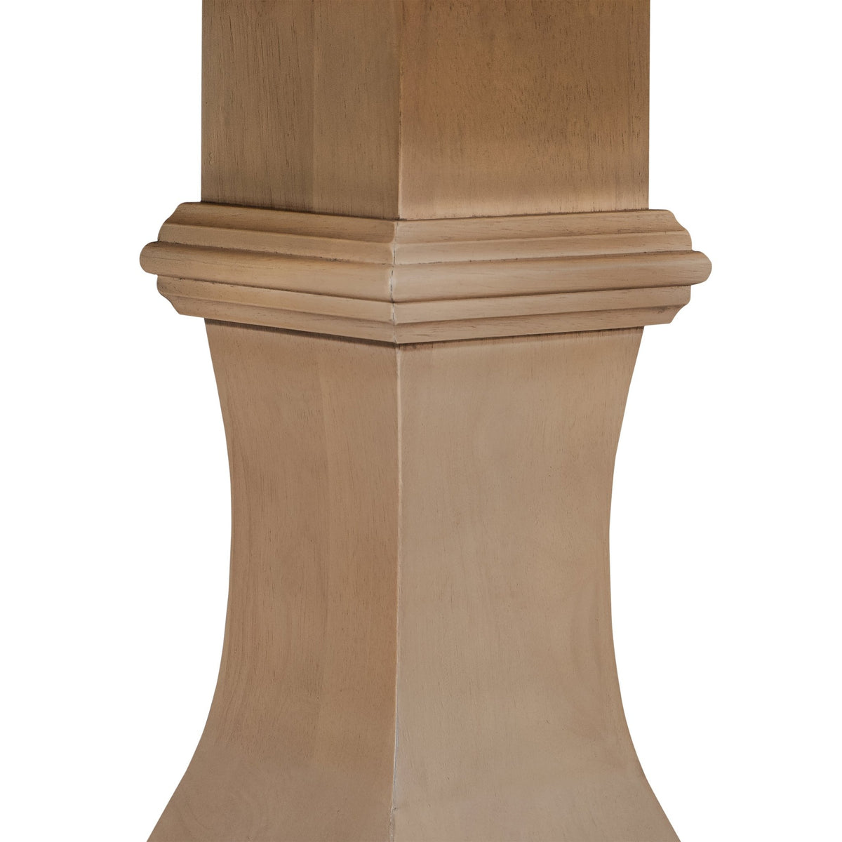 Light Natural Round Pedestal Farmhouse Dining Table - 1st Choice Furniture Direct