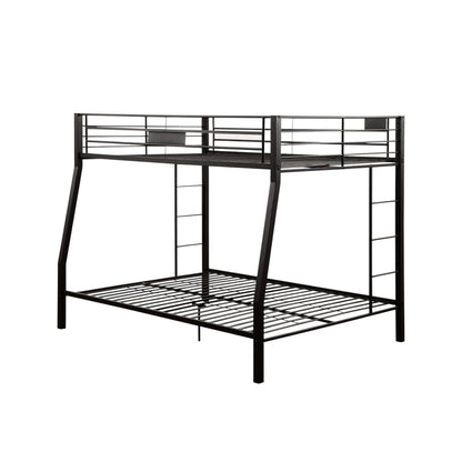 Limbra Sandy Black Finish Full XL/Queen Bunk Bed - 1st Choice Furniture Direct