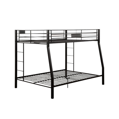 Limbra Sandy Black Finish Full XL/Queen Bunk Bed - 1st Choice Furniture Direct