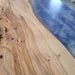 Live Edge Maple Epoxy River Dining Table | Scenic River Custom Table Made in USA (88”) - 1st Choice Furniture Direct
