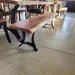 Live Edge Walnut Dining Table Set | Amish Made Reclaimed Wood Table, Chairs & Bench - 1st Choice Furniture Direct