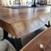 Live Edge Walnut Dining Table Set | Amish Made Reclaimed Wood Table, Chairs & Bench - 1st Choice Furniture Direct