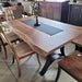 Live Edge Walnut Dining Table Set | Amish Made Reclaimed Wood Table, Chairs & Bench - 1st Choice Furniture Direct