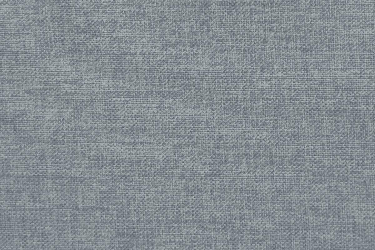 Living Room Furniture Cocktail Ottoman Grey Linen Like Fabric 1pc Plush Ottoman Wooden Legs - 1st Choice Furniture Direct