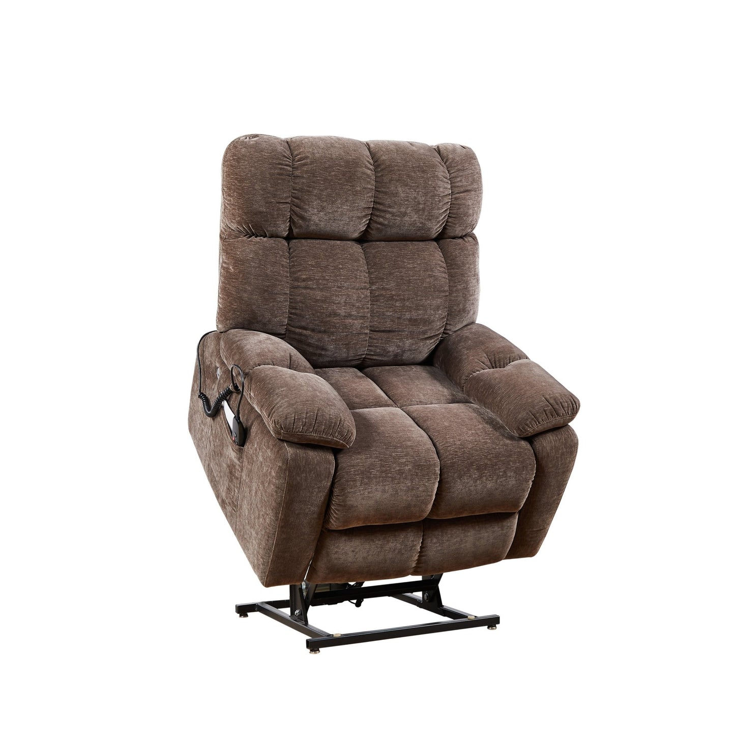 Liyasi Dual OKIN Motor Power Lift Recliner Chair for Elderly Infinite Position Lay Flat 180° Recliner with Heat Massage - 1st Choice Furniture Direct