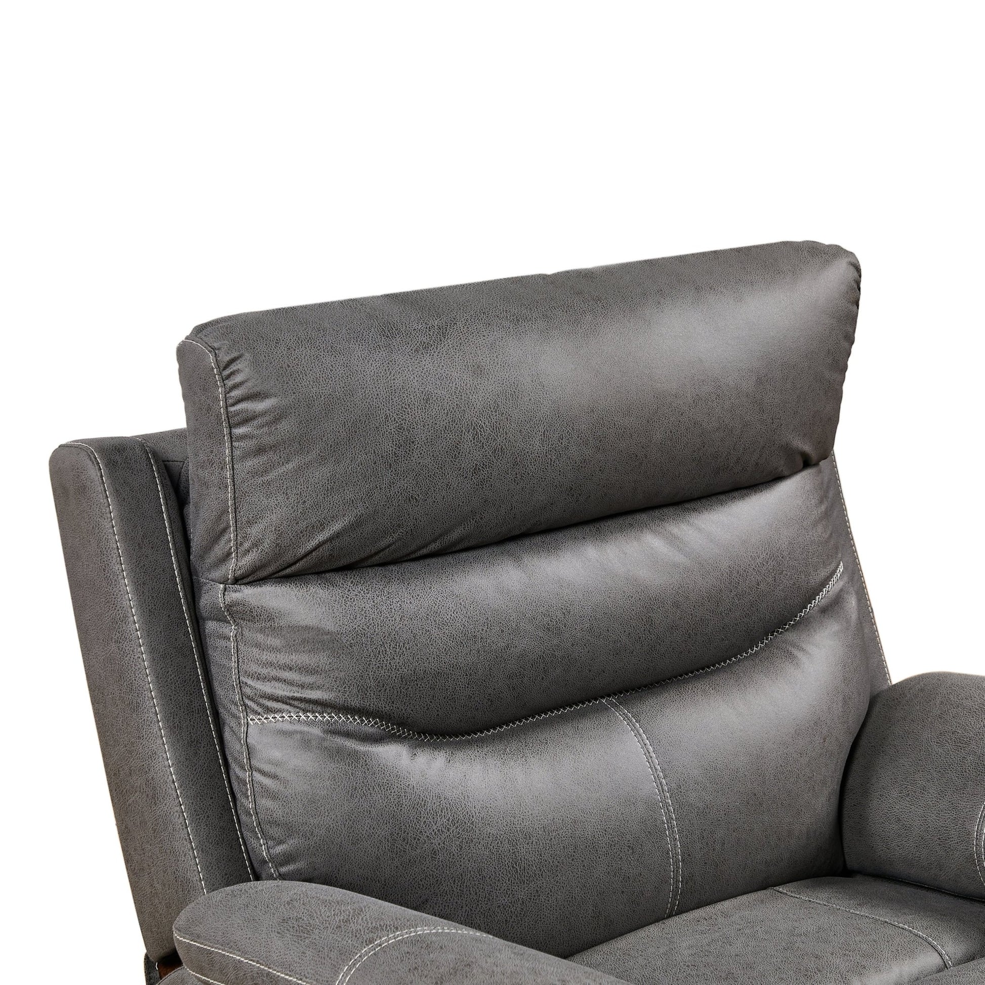 Liyasi Dual OKIN Motor Rocking and 240 Degree Swivel Single Sofa Seat recliner Chair Infinite Position ,Head rest with power function - 1st Choice Furniture Direct