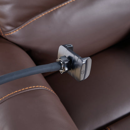 Liyasi Zero Gravity Power Recliner with comfortable lying degree, Massage, Heating and Phone Holder, Side Pockets, USB Charge Ports, Enjoy extreme relaxation - 1st Choice Furniture Direct