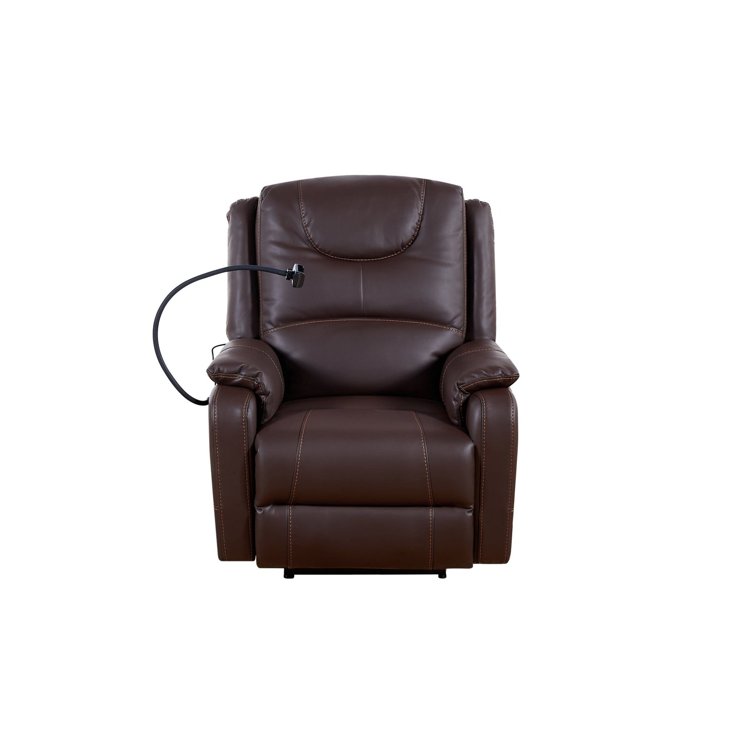 Liyasi Zero Gravity Power Recliner with comfortable lying degree, Massage, Heating and Phone Holder, Side Pockets, USB Charge Ports, Enjoy extreme relaxation - 1st Choice Furniture Direct
