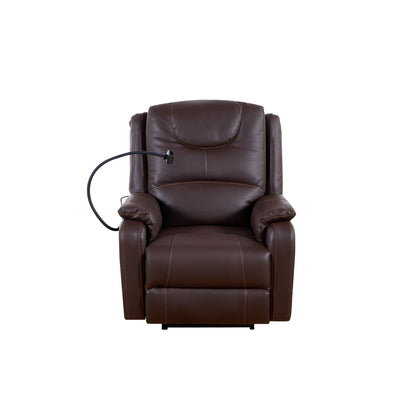 Liyasi Zero Gravity Power Recliner with comfortable lying degree, Massage, Heating and Phone Holder, Side Pockets, USB Charge Ports, Enjoy extreme relaxation - 1st Choice Furniture Direct