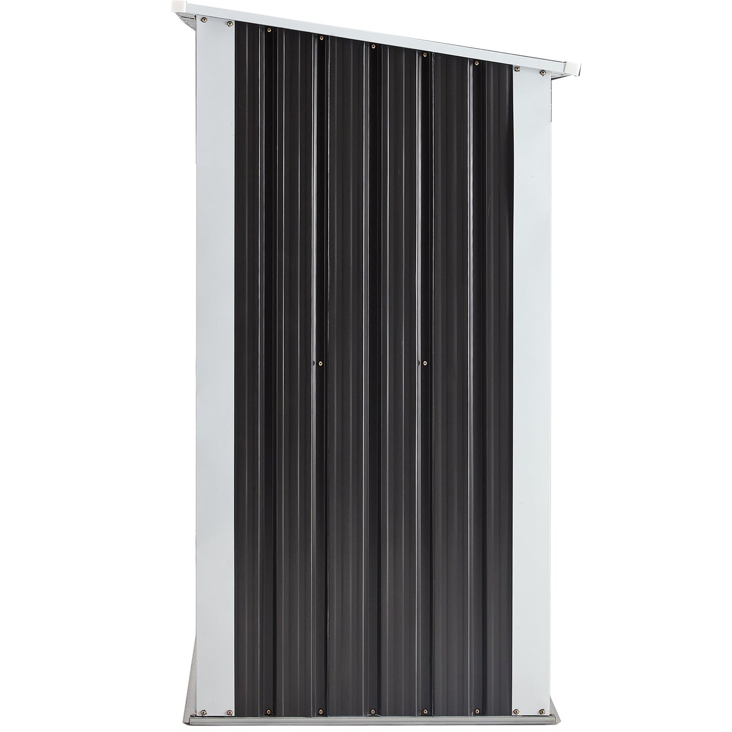 Log Storage Shed, Log Holder with Roof, Log Storage Shed, Firewood Rack for Backyard Garden Patio Porch, Anthracite Galvanized Steel 70.9' - 1st Choice Furniture Direct