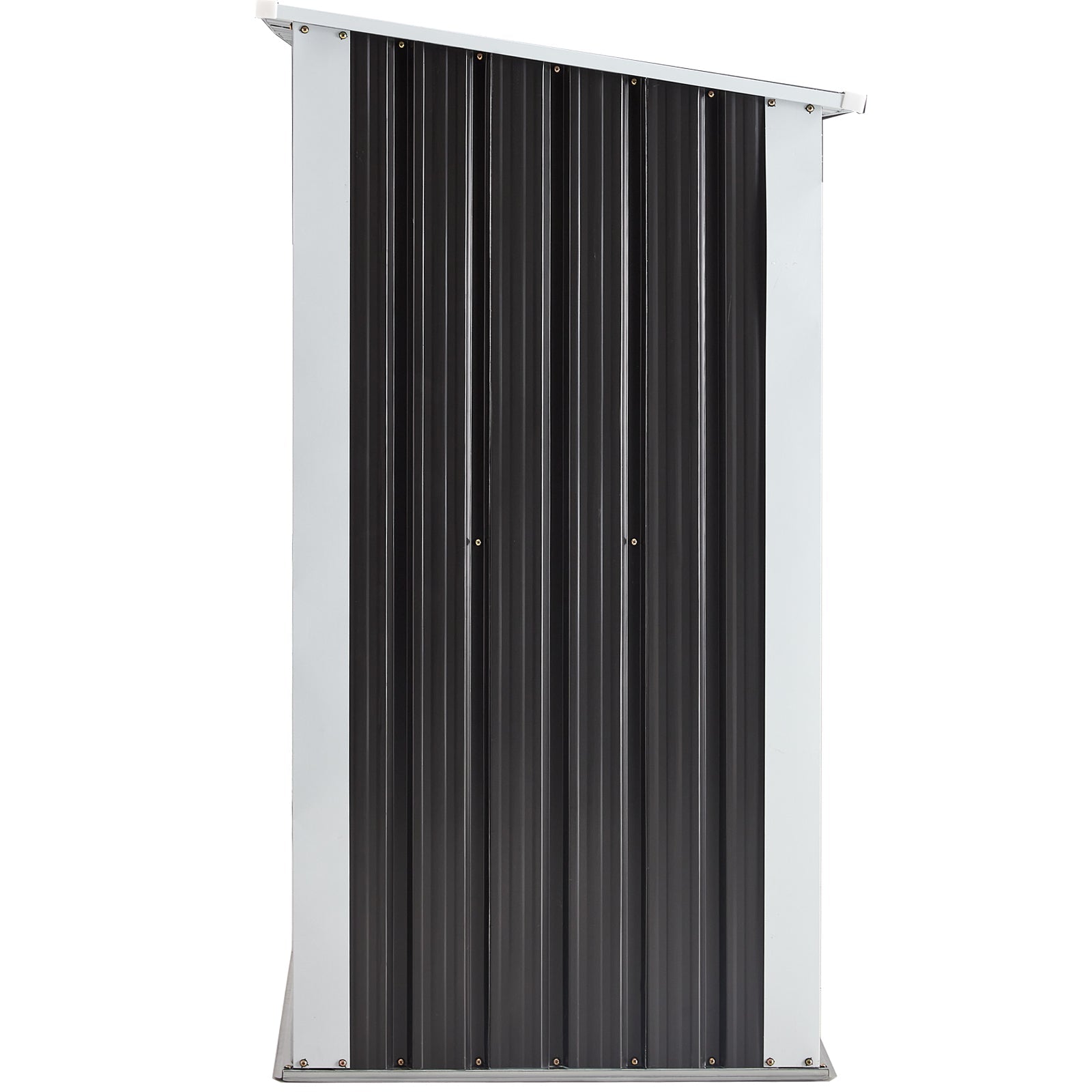 Log Storage Shed, Log Holder with Roof, Log Storage Shed, Firewood Rack for Backyard Garden Patio Porch, Anthracite Galvanized Steel 70.9' - 1st Choice Furniture Direct
